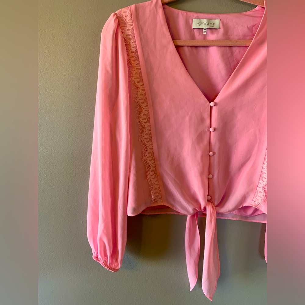 Pink Wayf Blouse